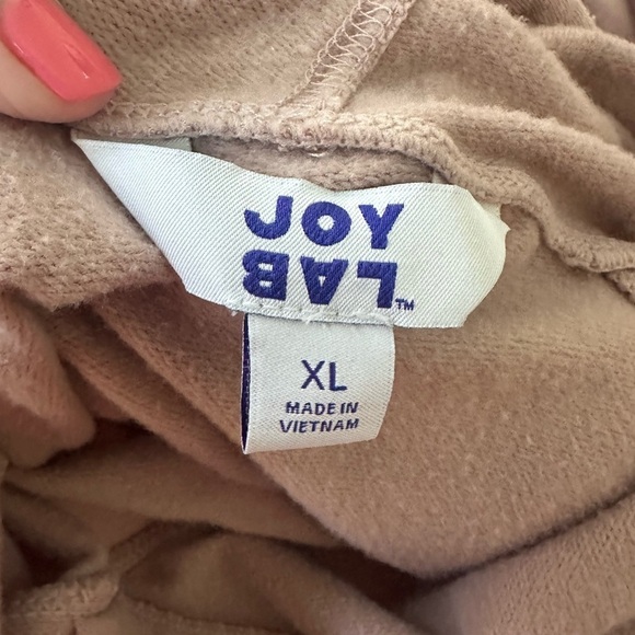 JoyLab Pale Pink Oversized XL Hoodie - Slightly Cropped, Extra Soft - Picture 3 of 12